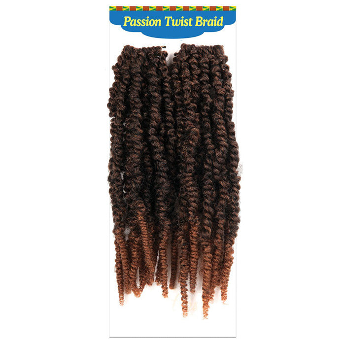 Chade Fashion Alitress 100% Toyokalon Pre-Looped Crochet Braids - PASSION TWIST 12" 2X