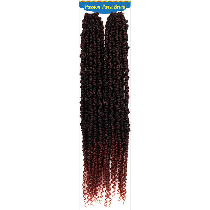 AliTress Pre-Looped Crochet Braids - PASSION TWIST 22" 2X
