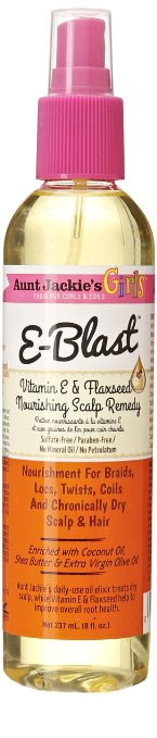 Aunt Jackie's Girls E-Blast Vitamin E and Flaxseed Scalp Remedy 12 oz