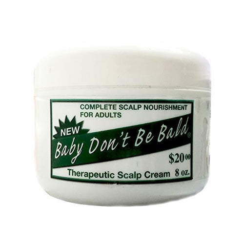 Baby Don't Be Bald THERAPEUTIC SCALP CREAM 8 oz