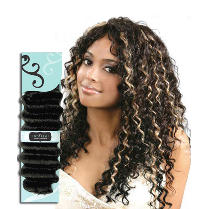 Bobbi Boss Indiremi Virgin Human Hair Weave - SOUL WAVE 12"