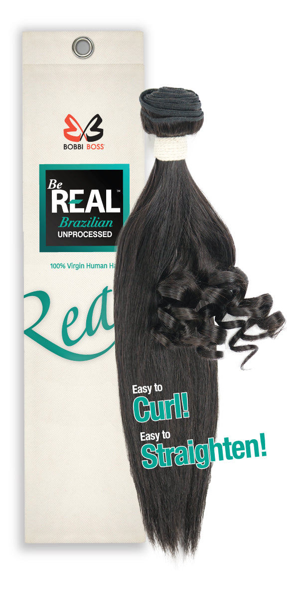 Bobbi Boss BeReal Brazilian Unprocessed 100% Virgin Human Hair - BODY WAVE 10"-22"