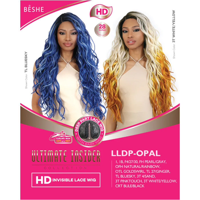 Beshe Ultimate Insider HD Invisible Deep Part Lace Wig - LLDP-OPAL