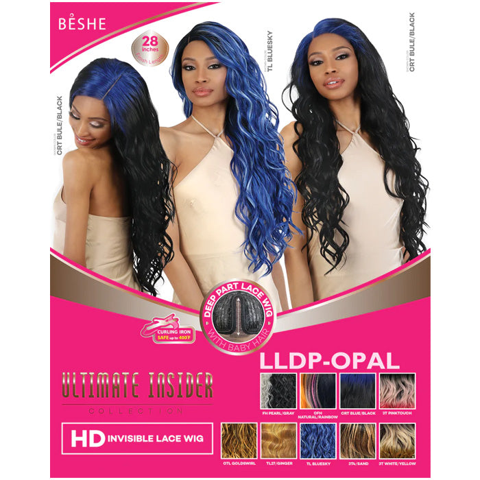 Beshe Ultimate Insider HD Invisible Deep Part Lace Wig - LLDP-OPAL