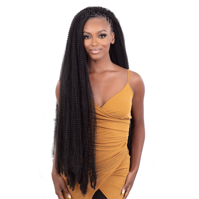 Freetress Crochet Braid - 3X PRE-FLUFFED POPPIN TWIST 28"