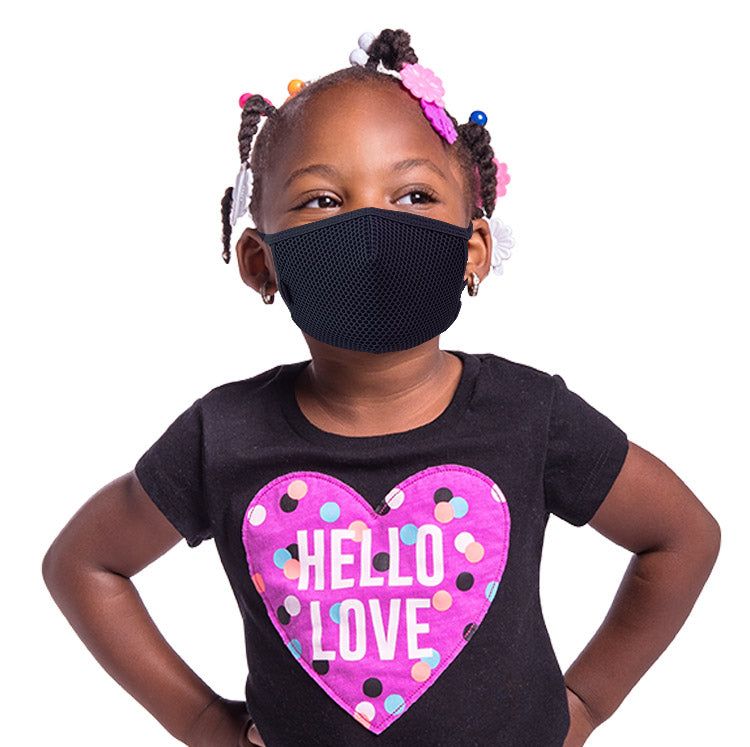 Protective 3D Reusable Mesh KIDS Mask ages 5-10