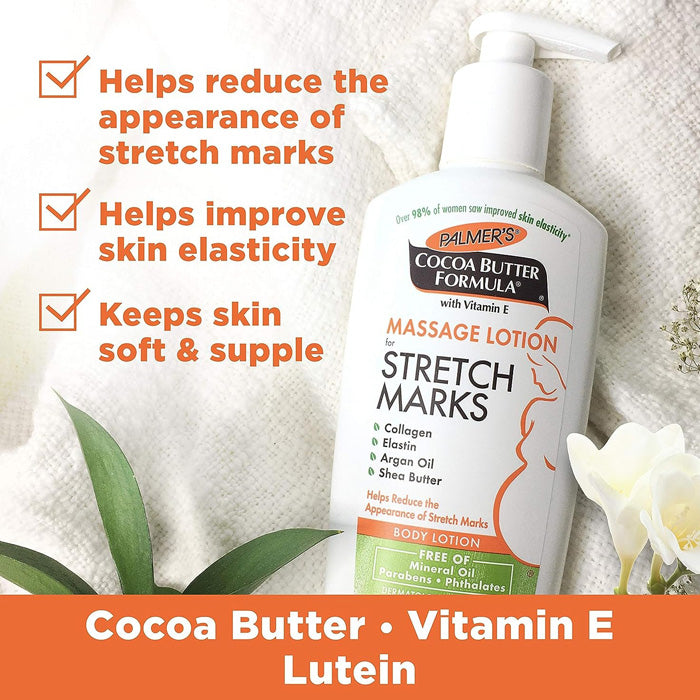 Palmer's Cocoa Butter MASSAGE LOTION For Stretch Marks 8.5 oz