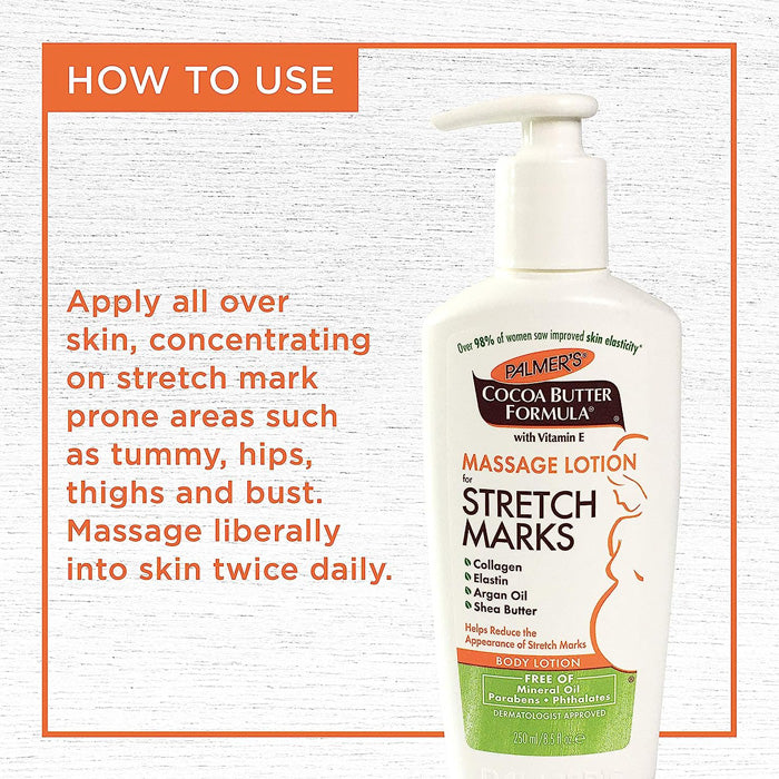 Palmer's Cocoa Butter MASSAGE LOTION For Stretch Marks 8.5 oz