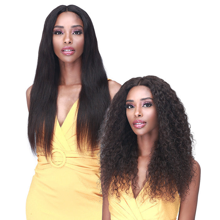 Bobbi Boss Bundle 100% Unprocessed Human Hair Wet & Wavy 5" Lace Part Closure - WW JERRY CURL 10"
