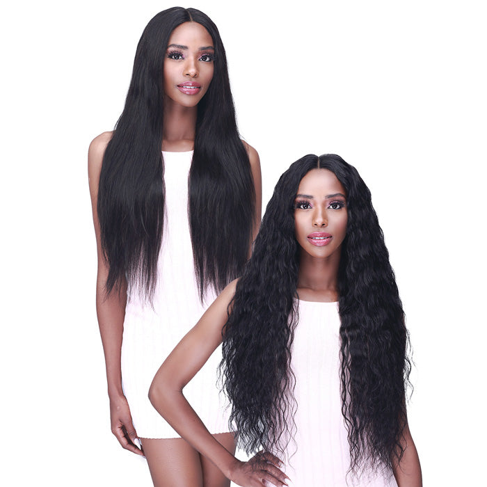 Bobbi Boss Bundle 100% Unprocessed Wet & Wavy Lace Part Closure - WW SPANISH WAVE 12"