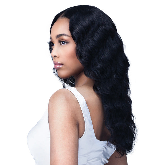 Bobbi Boss 100% Unprocessed Remy HD Lace Bundle Hair Wig - LOOSE DEEP 20"