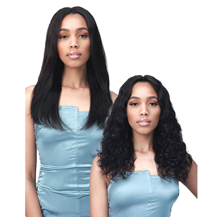 Bobbi Boss 100% Unprocessed Remy HD Lace Bundle Hair Wig -WET & WAVY 20"