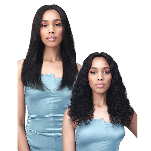 Bobbi Boss 100% Unprocessed Remy HD Lace Bundle Hair Wig -WET & WAVY 20"