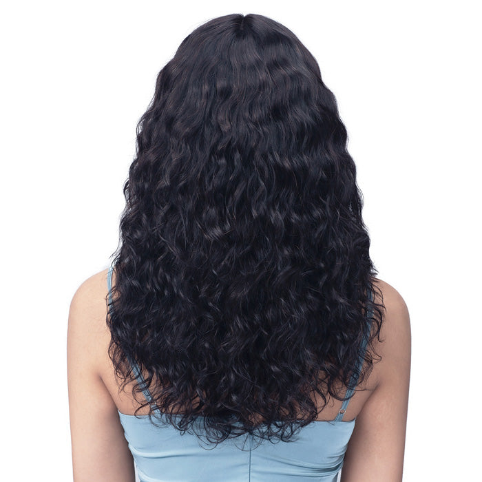 Bobbi Boss 100% Unprocessed Remy HD Lace Bundle Hair Wig -WET & WAVY 20"