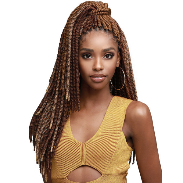 Bobbi Boss African Roots Crochet Braid - BOMBA NUBIAN TWIST 18"