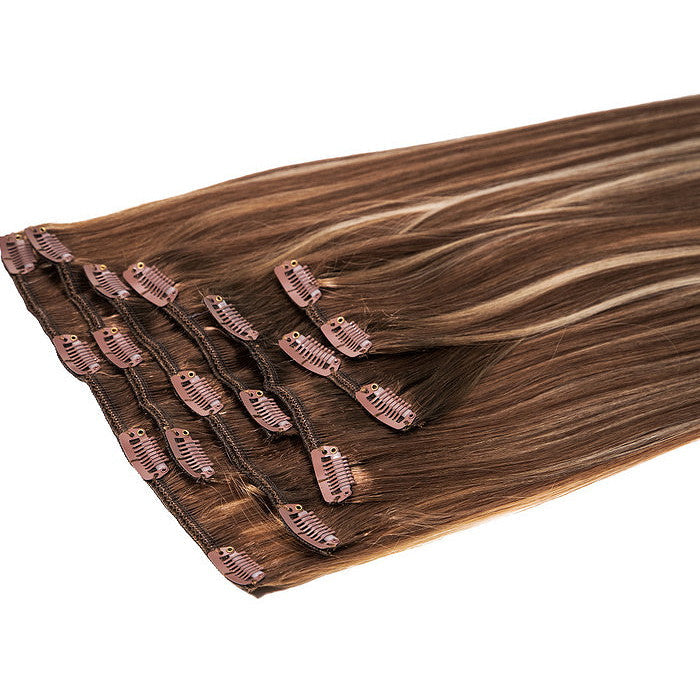 Bohyme Essential 100% Remi Human Hair CLIP-IN 7PCS - SILKY STRAIGHT 18"