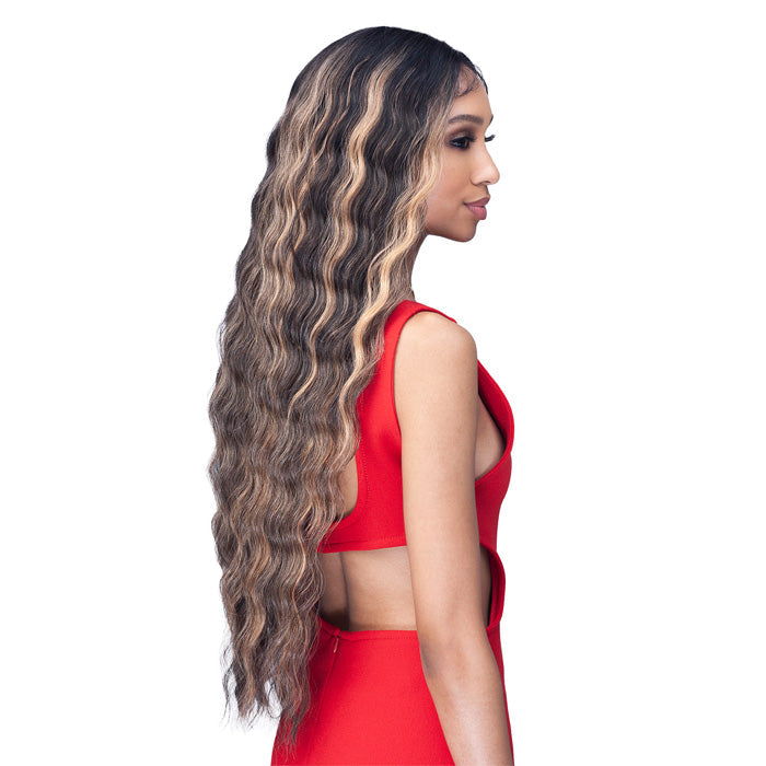 Bobbi Boss Miss Origin DesignerMix Human Hair Blend HD Lace Part Wig - MOLP002 KABA