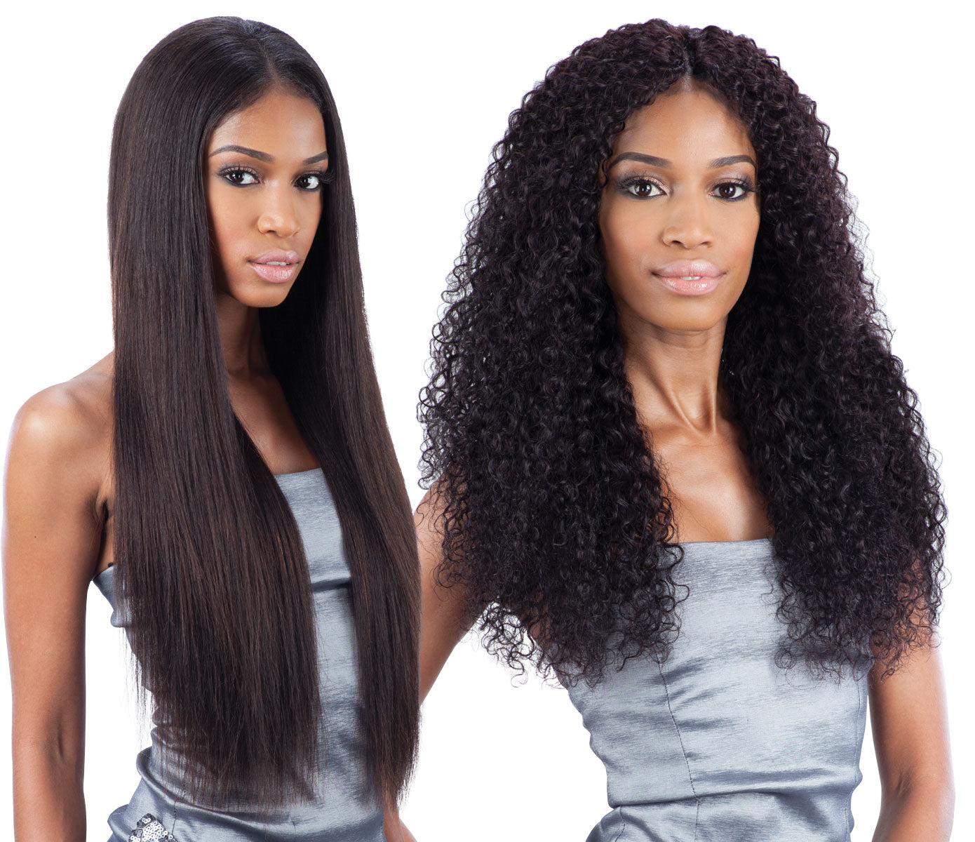Shake-N-Go NAKED NATURE Wet & Wavy Weave 100% Human Hair - BOHEMIAN CURL (7Pcs-1Pack Complete) 18/20/22
