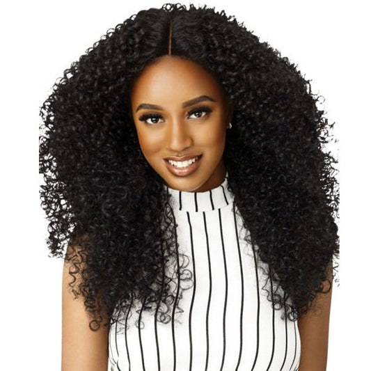 Outre Synthetic Big Beautiful Hair Swiss Lace Front Wig 3A BOMBSHELL BOUNCE