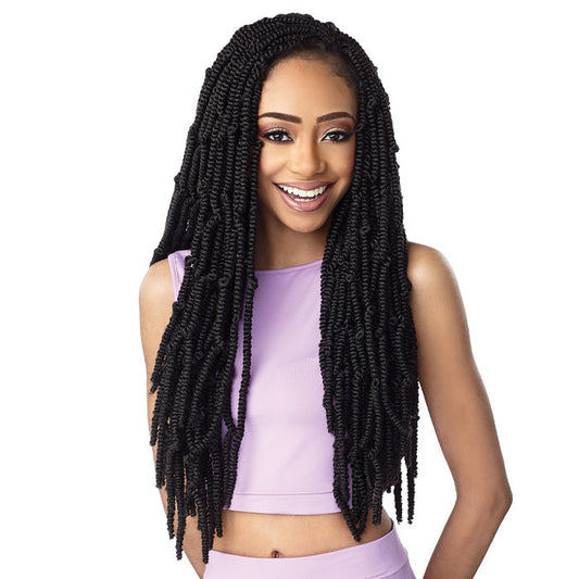 Sensationnel Lulutress Pre-Looped Crochet Braid - 3X BOMB TWIST 18"