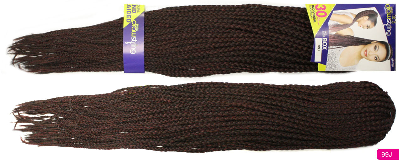 Zury Sis Dios Drawstring Ponytail MISS BOX 30 Inch (Individual Hand Braided)