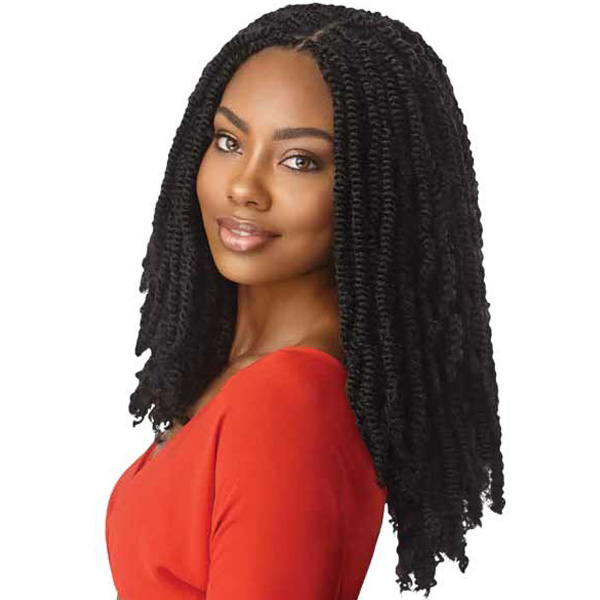 OUTRE X-PRESSION TWISTED UP CROCHET BRAID - 3X SPRINGY AFRO TWIST 24" 3PACKS