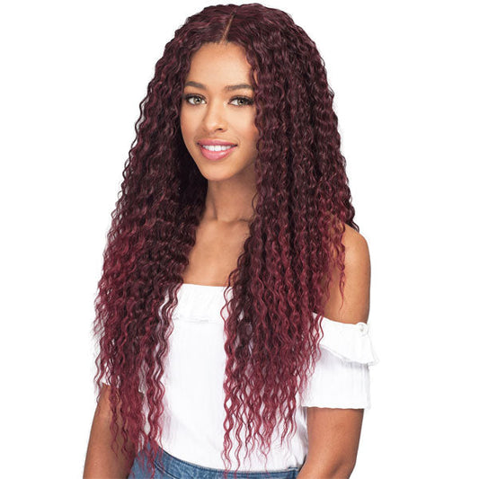 Bobbi Boss Miss Origin Designer Mix 12A Weave Bundle - NATURAL BRAZILIAN WAVE 3 PCS + Free Closure