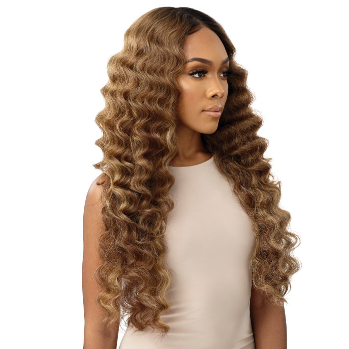 Outre Synthetic Melted Hairline Layered Wavy HD Lace Front Wig - BRIALLEN