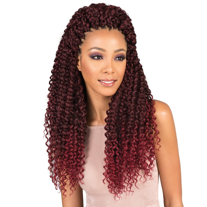 Bobbi Boss Pre-Looped Crochet Braid - BRAZILIAN WATER WAVE 22"