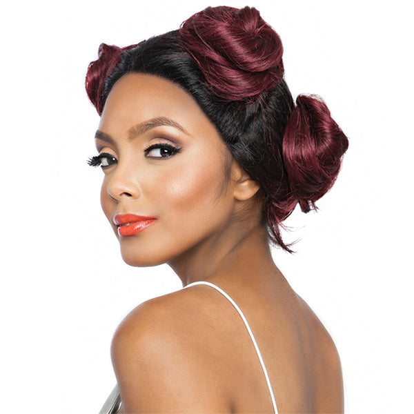 Brown Sugar Human Hair StyleMix Versatile Lace Front Wig BSX02 LOOSE WAVE 28 Inch