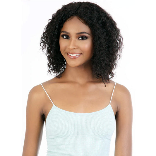 Beshe Peruvian Remi 100% Virgin Remy Human Hair Wet & Wavy HD Lace Wig - HPNDP.W 12"