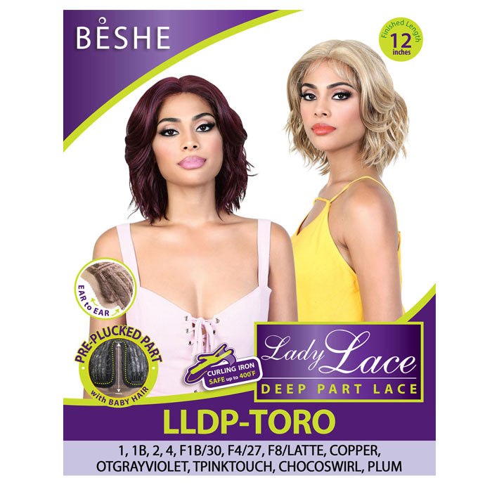 Beshe Lady Lace Pre-Plucked Deep Part Lace Wig - LLDP-TORO