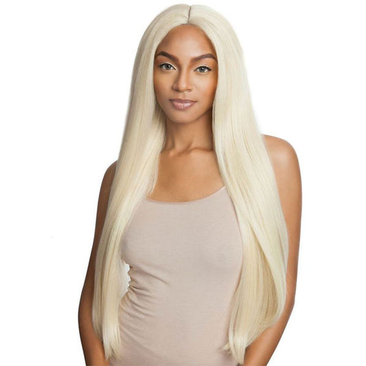 Brown Sugar Human Hair StyleMix Versatile Lace Wig BSX05 YAKY STRAIGHT 30 Inch