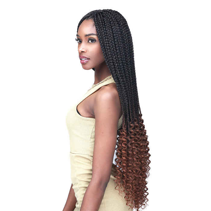 Bobbi Boss Curly Tips 3X Box Braid 28"