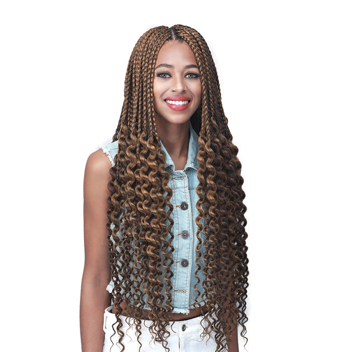 Bobbi Boss Loose Curly Tips 3X Box Braid 28"