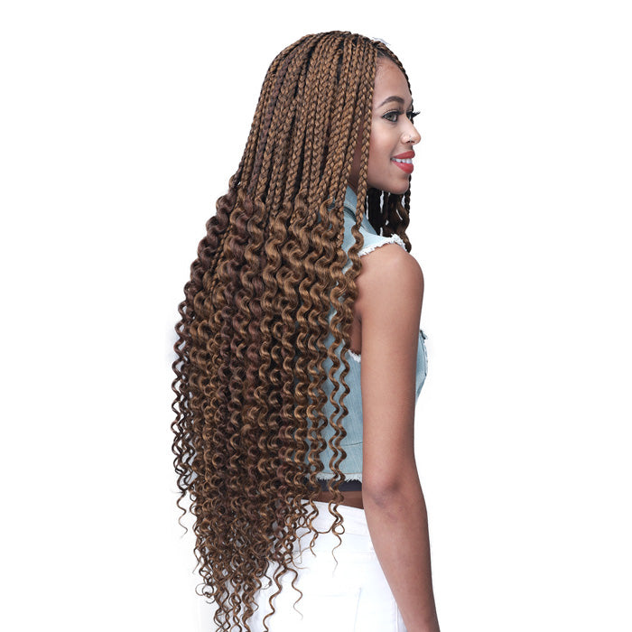 Bobbi Boss Loose Curly Tips 3X Box Braid 28"