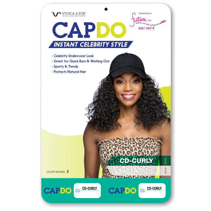 Vivica A Fox Cap Do Instant Celebrity Style Synthetic Wig - CAPDO CD CURLY