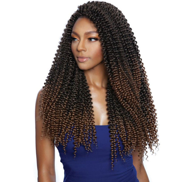 Mane Concept Synthetic Afri Naptural Caribbean Crochet Braid - CB1807 Passion Water Wave 18"