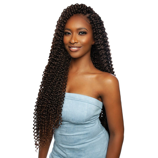 Mane Concept Afri Naptural Caribbean Bundle Crochet Braid - WATER WAVE 30"