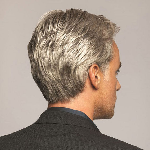 HIM Men's Collection Hand-Tied Lace Front Wig - CLASSIC