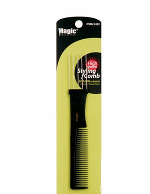 Magic Collection Professional High Quality Styling Comb W/Pik LIFT COMB WITH METAL PIK