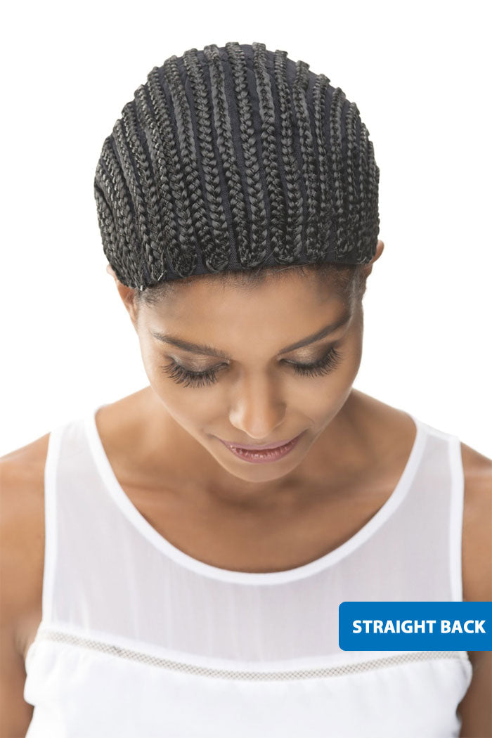 Vivica A Fox Cornrow Express Cap - STRAIGHT BACK or HORSESHOE (Silicon Base)