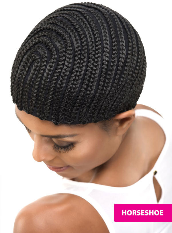 Vivica A Fox Cornrow Express Cap - STRAIGHT BACK or HORSESHOE (Silicon Base)