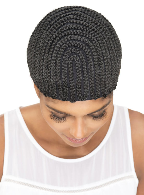 Vivica A Fox Cornrow Express Cap - STRAIGHT BACK or HORSESHOE (Silicon Base)
