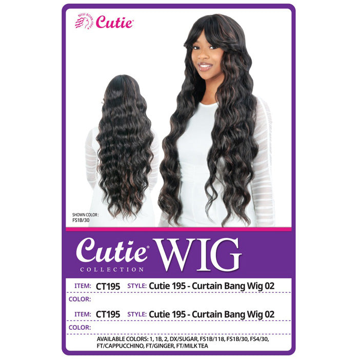 Chade Cutie Collection Full Wig - CUTIE 195 (CURTAIN BANG WIG 02)
