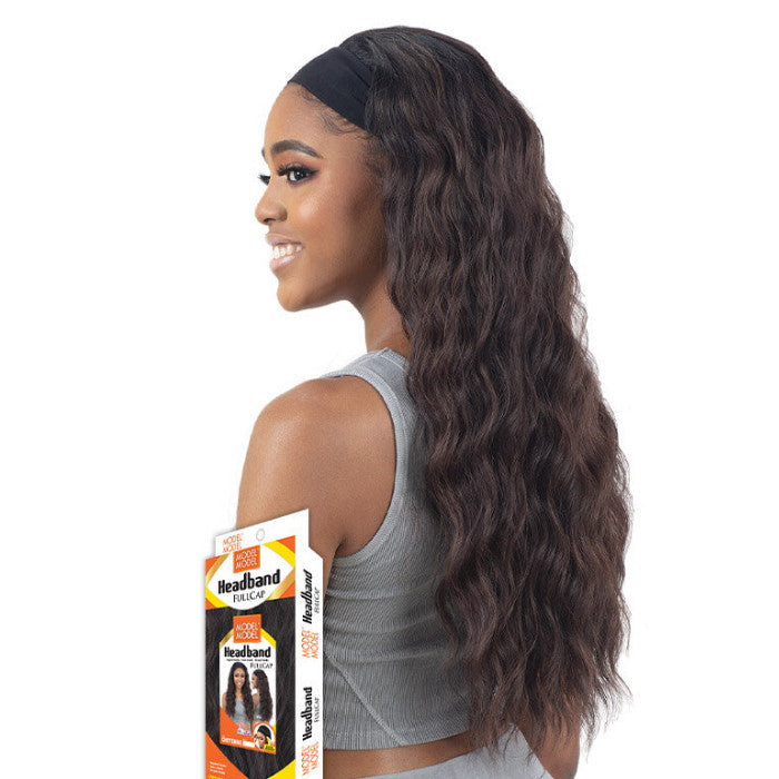Model Model Headband Full Cap Wig - CHEYENNE