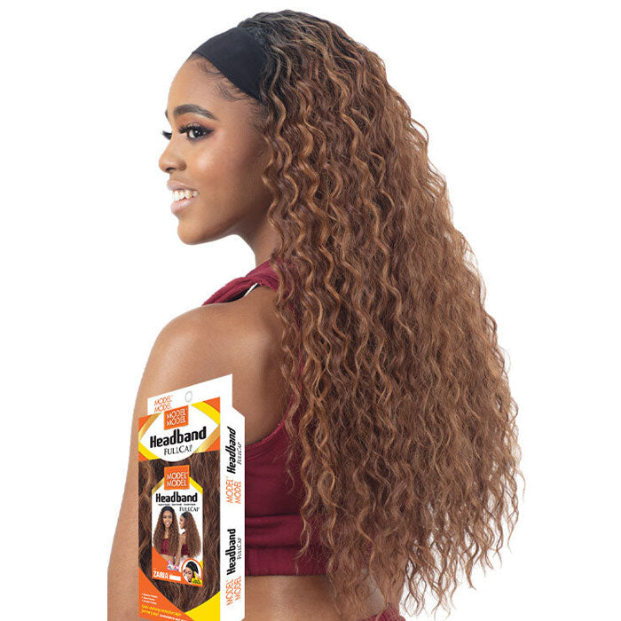 Model Model Headband Full Cap Wig - ZARIA