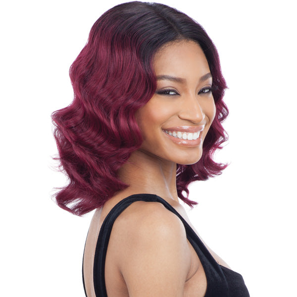 Shake-N-Go Naked 100% Brazilian Natural Human Hair Frontal Lace Wig - DELILAH