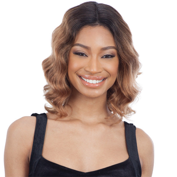 Shake-N-Go Naked 100% Brazilian Natural Human Hair Frontal Lace Wig - DELILAH