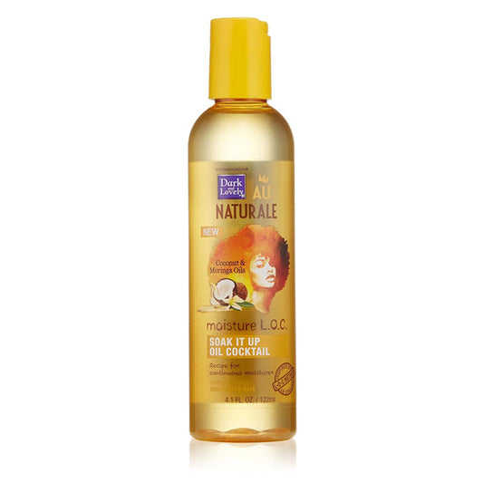 Dark and Lovely Au Naturale Moisture LOC Soak It Up Oil Cocktail - 4 Oz